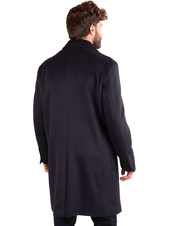 Herrenmantel Blau