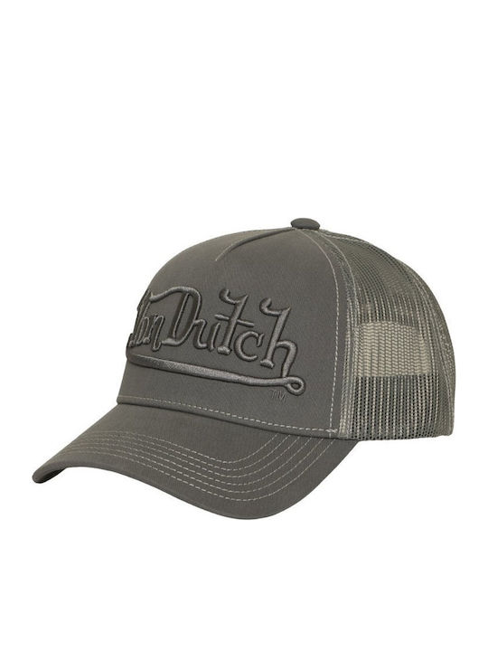 Von Dutch Καπέλα Vd 1 Cb Emb 08 Grey-vd 1 Cb Emb 08-grey