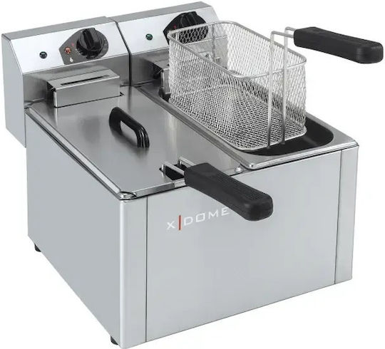 Karamco Friteuză Electrică 6kW Capacitate 4l 38x41x31.5cm