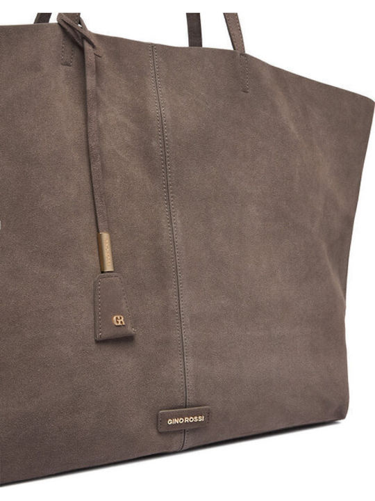 Geantă Shopper Dama Taupe