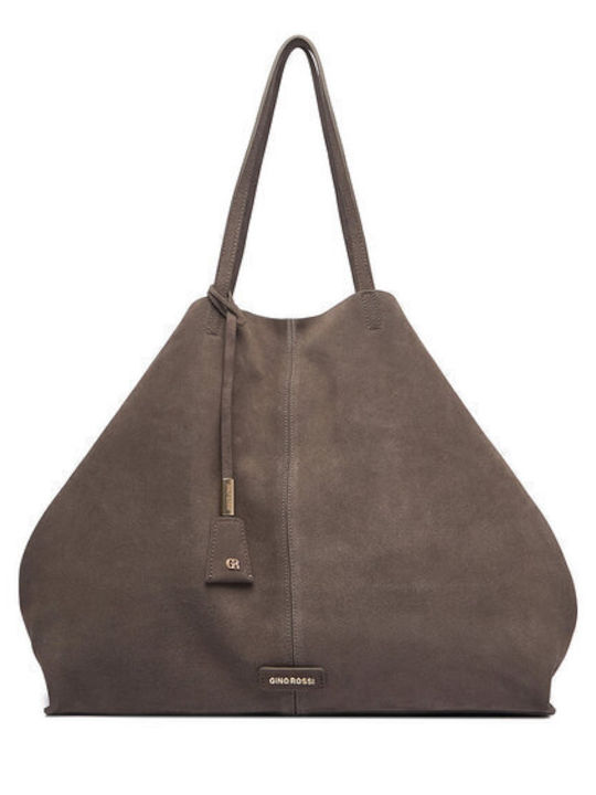 Geantă Shopper Dama Taupe