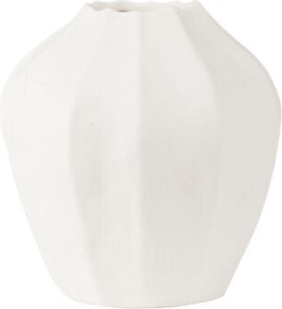 Estia Ceramic Vase Ecru 13.5x13.2xH14.3cm