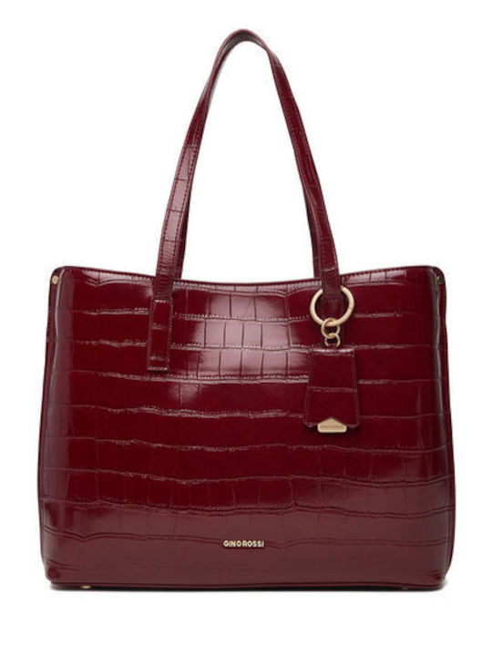 Γυναικεία Shopper Τσάντα Burgundy