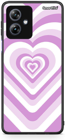 Husă Telefoane Motorola Moto G54 Inimi Lila