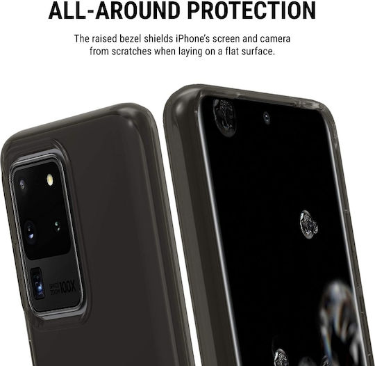 Incipio NGP Pure Umschlag Rückseite Silikon Schwarz (Galaxy S20 Ultra)