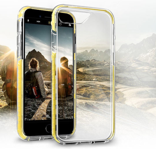 Orzly Fusion Задна Корица Силикон Черен iPhone 8/7 Plus