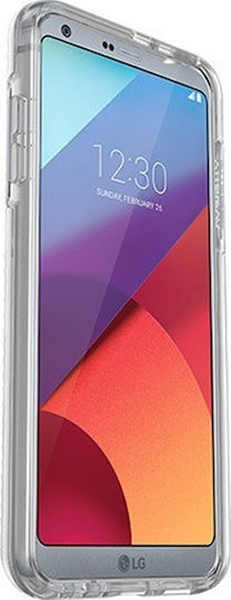 Otterbox Symmetry Umschlag Rückseite Silikon Transparent (LG G6)