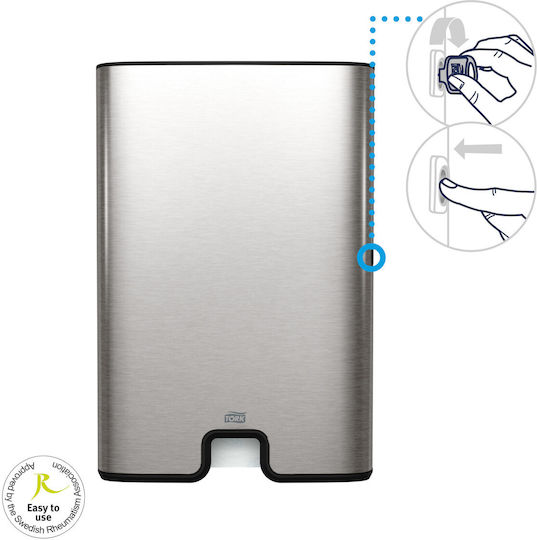 Tork Xpress Multifold 460004 Θήκη Για Χειροπετσέτες Inox 460004