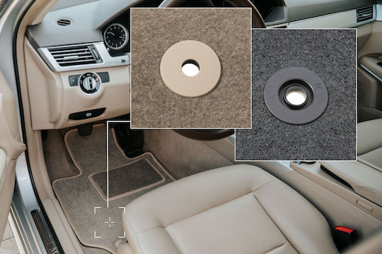 Front Car Mats Porsche Boxster 718 Roadster 2016 Beige