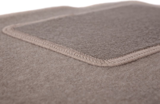 Front Car Mats Citroen Jumpy Iii Van Full Set 2018 Beige