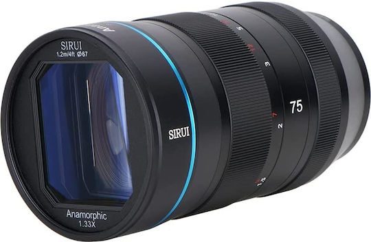 Φωτογραφικός Φακός F1.8 Anamorphic APS -C Lens 1,33x Σταθερός για Canon RF Mount Μαύρος