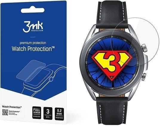3MK Curved ARC Screen Protector για το Galaxy Watch 3 45mm 3τμχ