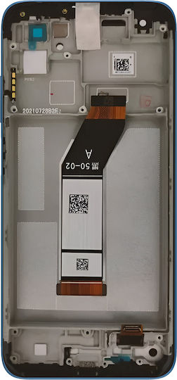 Οθόνη 560002K19A00 με Μηχανισμό Αφής και Πλαίσιο για Redmi 10 (Μαύρο)
