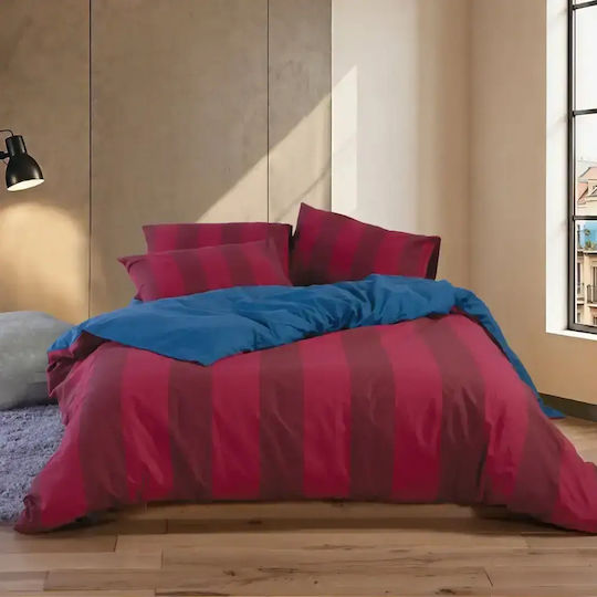 Nef-Nef Homeware Casual Σετ Μονό 3τμχ 100x200+35εκ. με Λάστιχο Bordo Nef-Nef Homeware Casual Σετ Μονό 3τμχ 100x200+35εκ. με Λάστιχο Bordo