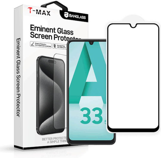 T-Max 3D Full Glue Full Face Стъклен Протектор (Galaxy A33)
