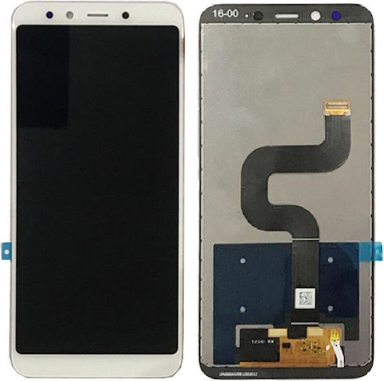 Οθόνη με Μηχανισμό Αφής για Mi 6X/Mi A2 (Λευκό)