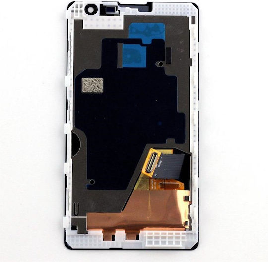 Οθόνη με Μηχανισμό Αφής και Πλαίσιο για Lumia 1020 (Μαύρο)