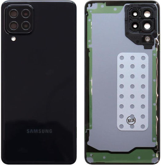 Samsung Capac Baterie Negru pentru Galaxy A22 4G - Galaxy A22 4G