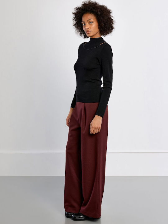 Women's Long Sleeve Top Black