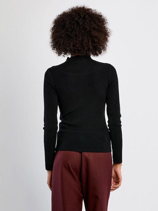 Women's Long Sleeve Top Black