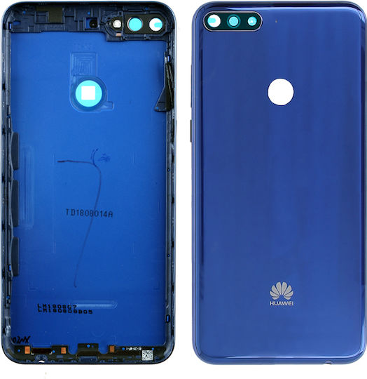 Καπάκι Μπαταρίας Μπλε για Huawei Y7 2018/Y7 Prime 2018/Honor 7C