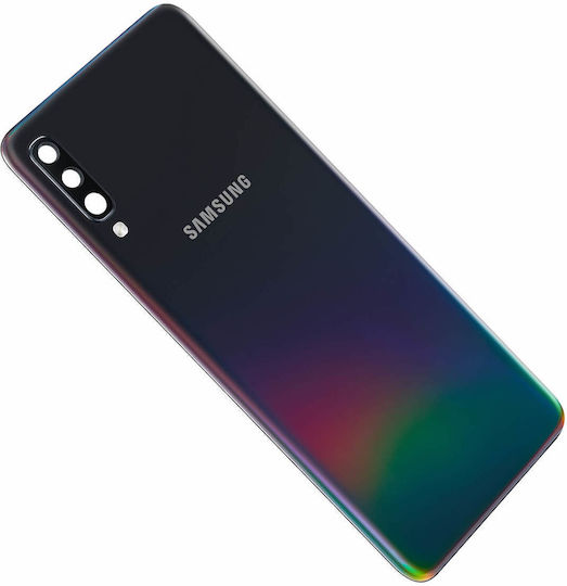 Samsung Replacement Back Cover Black for Galaxy A70