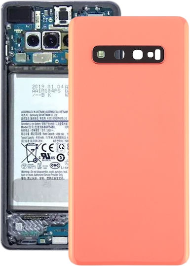 Replacement Back Cover Orange for Galaxy S10+