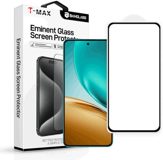T-Max 3D 0.2mm Full Glue Tempered Glass Μαύρο (Realme 14T)