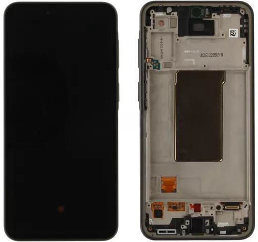 Ersatzbildschirm mit Touch-Mechanismus und Rahmen für  Galaxy A37 5G A376 Schwarz