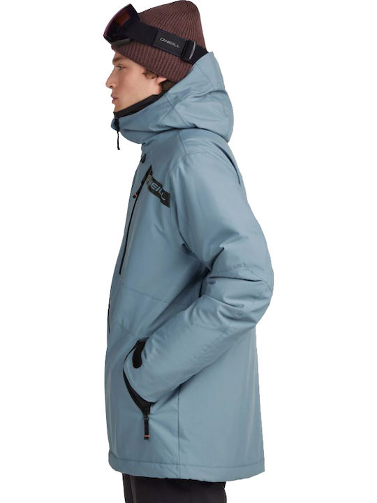 O'Neill Fwc'cruz 2500163-15100 Men's Turquoise Ski & Snowboard Jacket