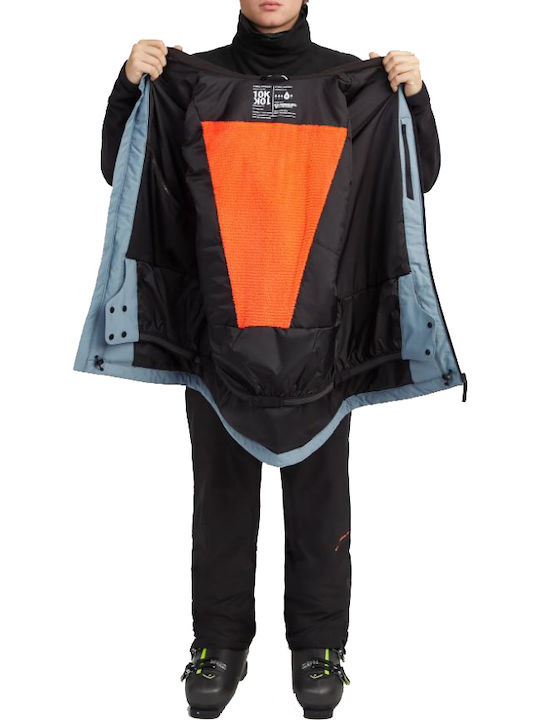 O'Neill Fwc'cruz 2500163-15100 Men's Turquoise Ski & Snowboard Jacket