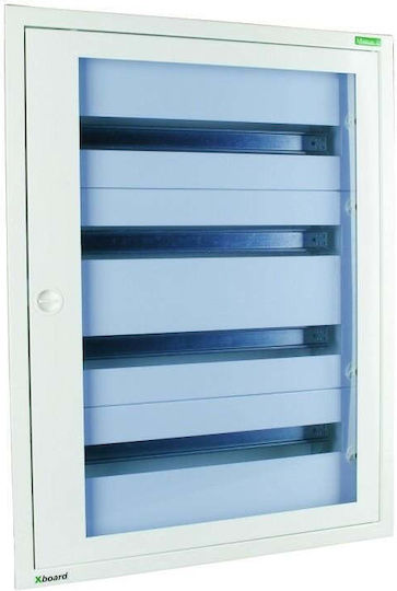 Eaton Wall-Mounted Electrical Distribution Board, 4 Rows, 24 Modules, W590xH770xD134mm