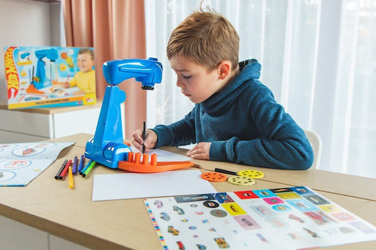 Lisciani Giochi Προτζέκτορας Ζωγραφικής Hot Wheels