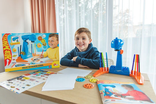 Lisciani Giochi Προτζέκτορας Ζωγραφικής Hot Wheels