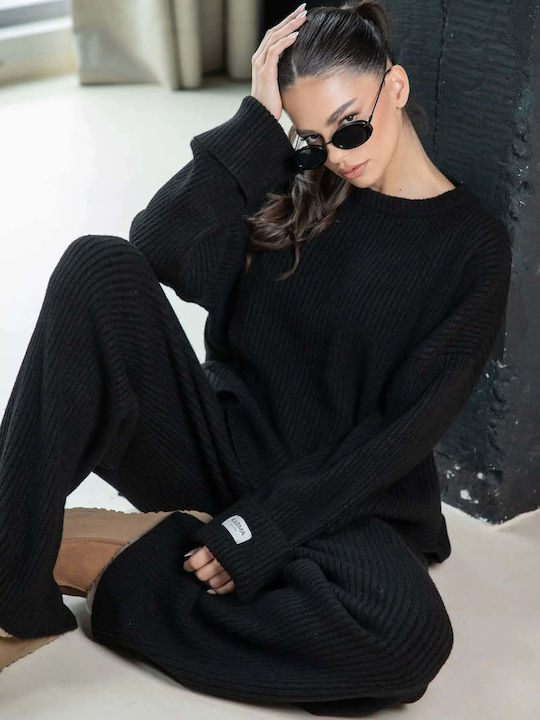Дамски Super Black Комплект с Панталон