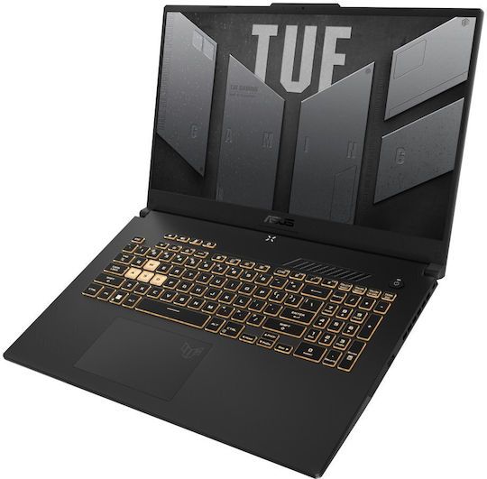 TUF Gaming F17 FX707VJB-HX081 17,3" IPS FHD+ 144 Hz (Core 5-210H/16 GB/512 GB SSD/GeForce RTX 3050/ohne Betriebssystem) Mecha-Grau (US-Tastatur)