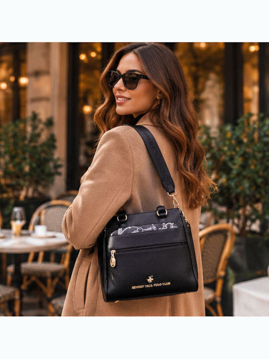 Set Women's Backpack / Shoulder / Crossbody / Handbag Black