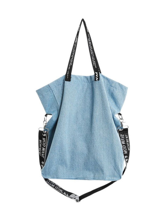 Stoff-Damentote Blue