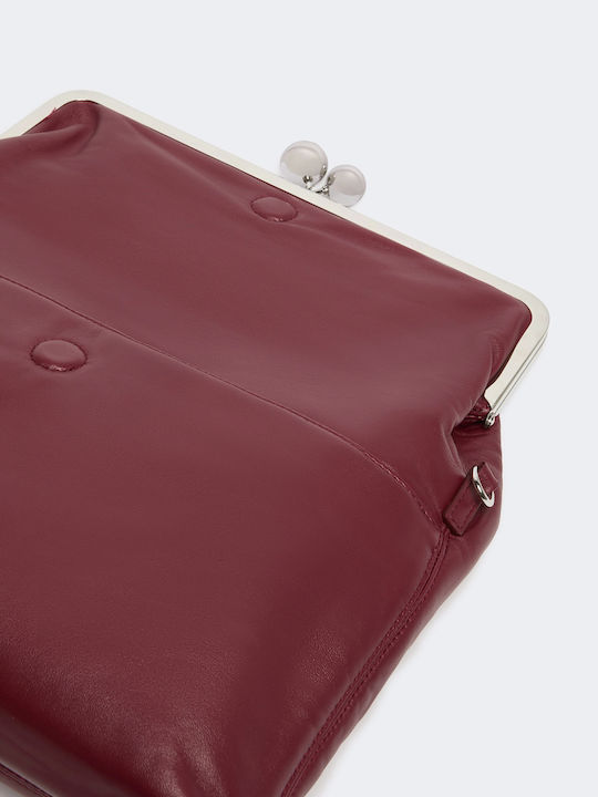 Damen-Clutch Rubin
