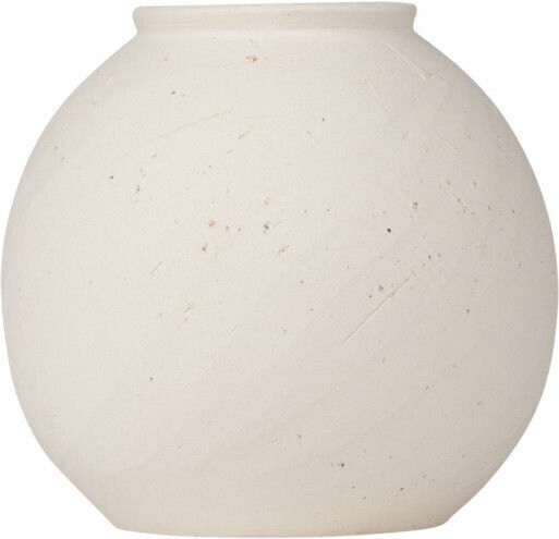 Estia Ceramic Vase Ecru Y19cm