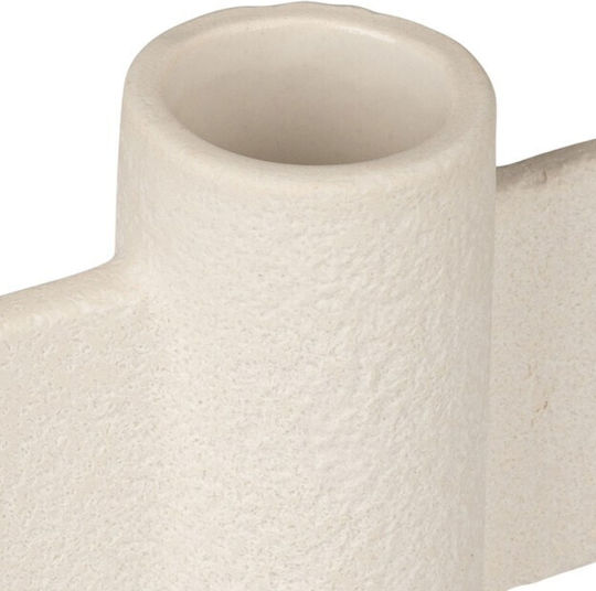 Estia Decorative Ceramic Vase White Y23.3cm