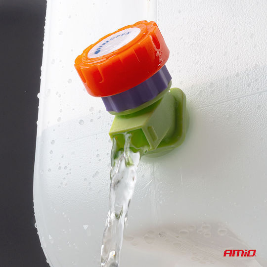 AMiO 05147 Kunststoffkanister mit Wasserhahn 20 l