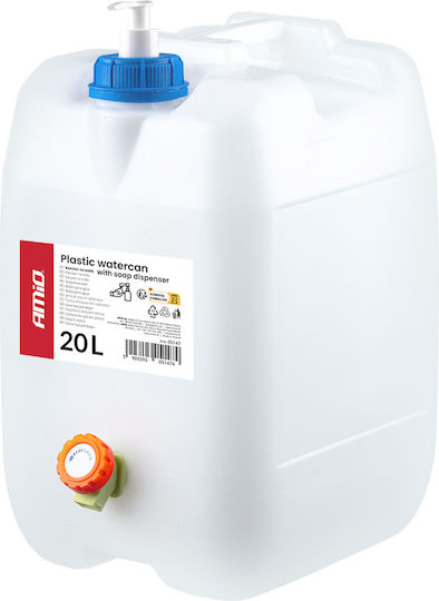 AMiO 05147 Kunststoffkanister mit Wasserhahn 20 l