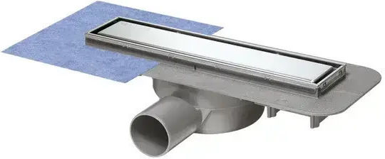 Kessel Linearis Stainless Steel Grey Shower Channel