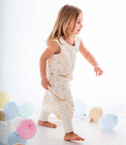 Baby Bliss Blissjump Ανοιξιάτικος Υπνόσακος με Πόδια 1 tog Vanilla