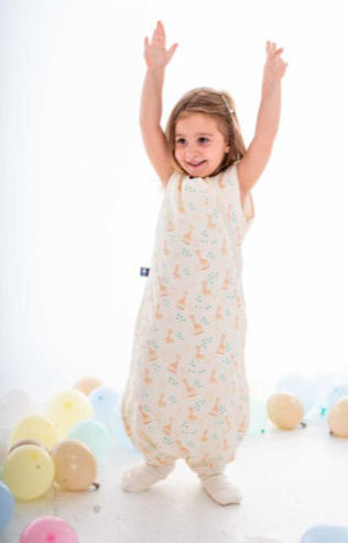 Baby Bliss Blissjump Ανοιξιάτικος Υπνόσακος με Πόδια 1 tog Vanilla