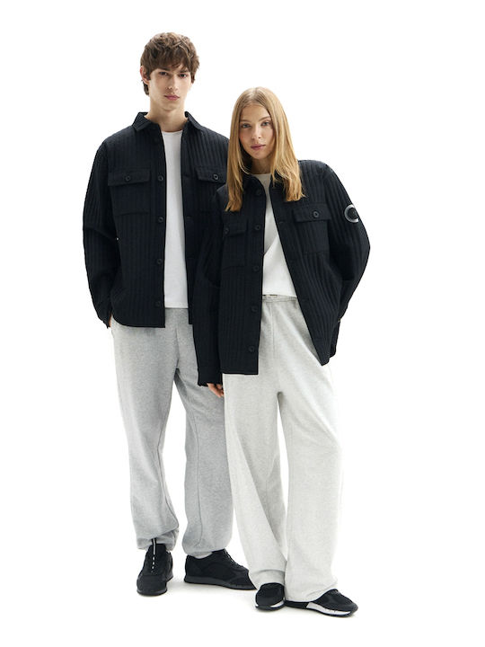Long Women's Winter Jacket Black