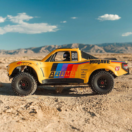 Arrma RTR Τηλεκατευθυνόμενο Φορτηγό 4WD Κίτρινο