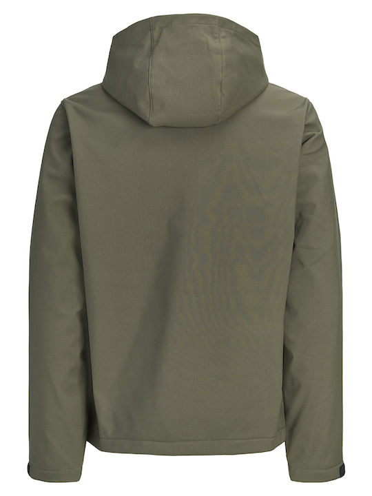 Χειμωνιάτικο Μπουφάν Softshell Αδιάβροχο και Αντιανεμικό Forest Night