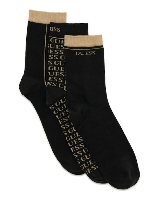 Guess Γυναικείες Κάλτσες Black 3Pack Guess Γυναικείες Κάλτσες Black 3Pack